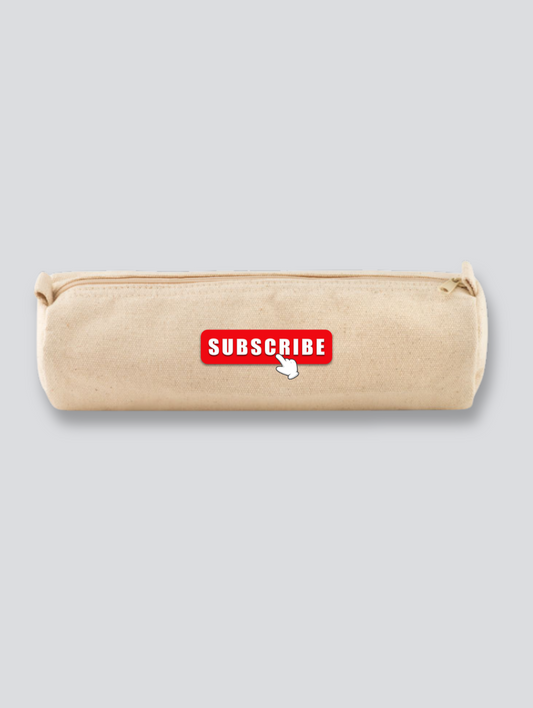 Cotton Canvas Pencil Case