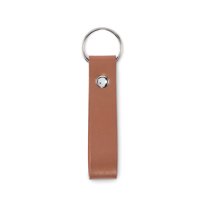 Vegan Leather Loop Keyring | 4 Colours